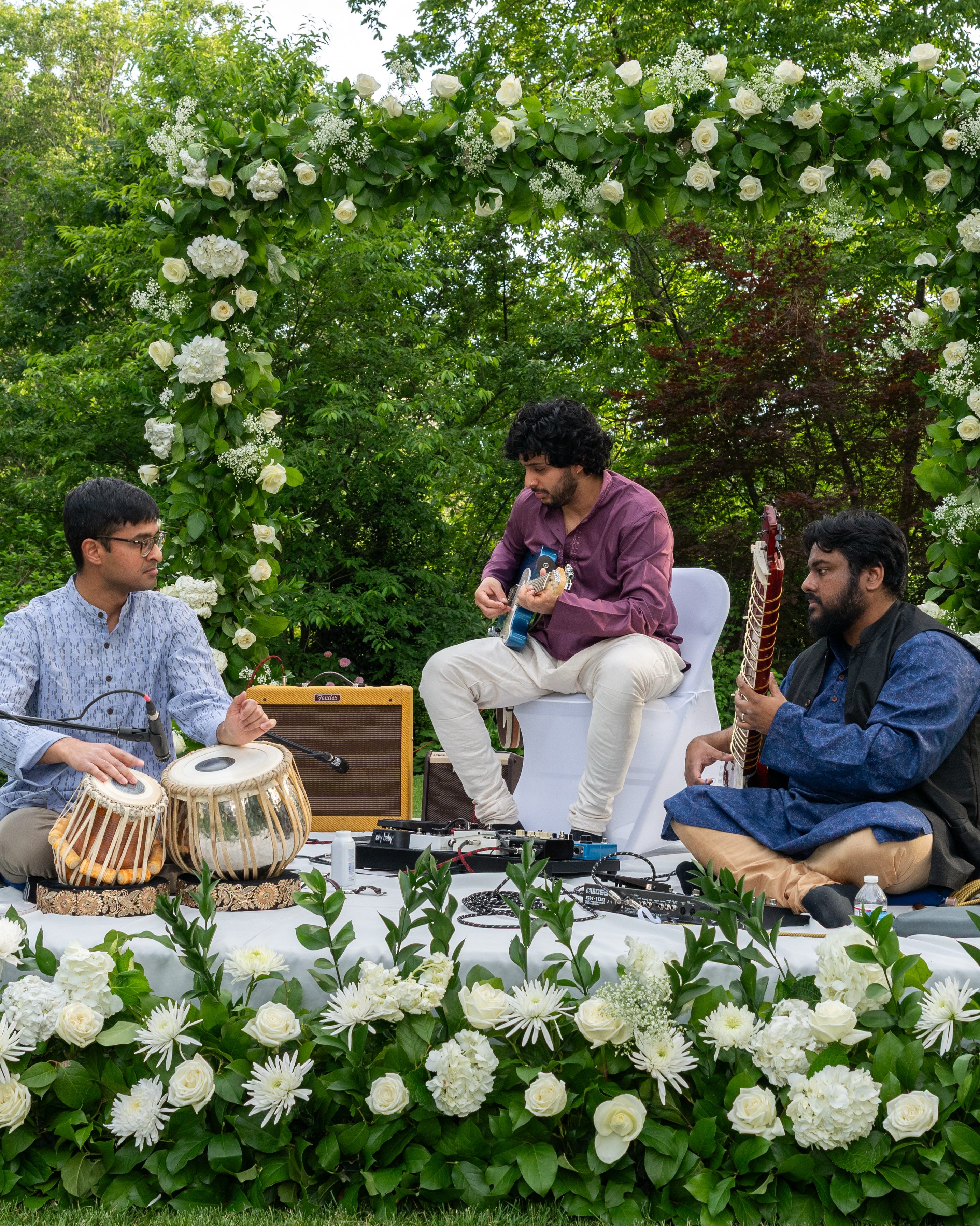 Laal Taal performing at the Indian Ambassador's residence in Washington DC